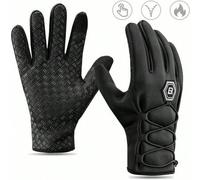 Shein ROCKBROS Bicicleta Mano Gusanos Invierno Hombres y Mujeres Protectores de Pantalla Táctil Guantes Cálidos Resistencia al Frío Ciclismo Senderismo Esqu