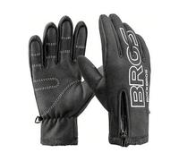 Shein ROCKBROS Guantes de ciclismo con todos los dedos para calidez, ciclismo de otoño e invierno, motocicleta y bicicleta eléctrica con dedos largos para h