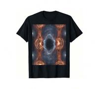 Shein Rocks Of The Cosmos: Planetary Mineral Tales T-Shirtsuitable For Men And Women, Street Style Personalized T-Shirt, Fashion Print Short Sleeve Retro St