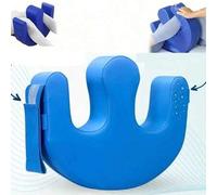 Shein Rodillo de cama con almohada giratoria Almohada ortopédica para rodillo de cama Almohada antiescaras fácil de girar para pacientes encamados