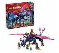 Shein Rompecabezas con imagen del Maestro Dragón 71842 Lego Ninjago, juguete de bloques de construcción, regalo para el Día del Niño