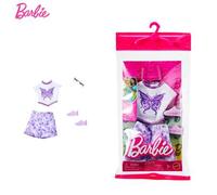 Shein Ropa, moda y accesorios para Barbie - Paquete de Muñecas de Moda. El set incluye 1 look completo con atuendos vibrantes y piezas de estilismo.