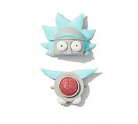 Shein Rubor En Crema Mr. Sanchez Rubor En Crema En Polvo Con Forma De Cerebro De Rick Rubor En Crema De Alta PigmentacióN Que No Se Desvanece Rubor Con Acab