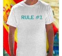 Shein RULE number 1 DO NOT FALL OFF THE BOAT Camiseta hombre moda verano cómoda casual inspiración marinera estilo deportivo regalo original oferta especial