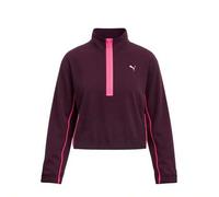 Shein Run For Her Women Half-Zip Jacket Burgundy