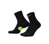 Shein Running Midweight Micro Men's Crew Socks Black / Smoke Grey/White
