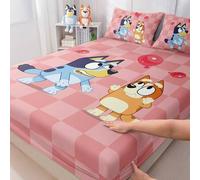 Shein Sábana bajera estampada digitalmente con el personaje de dibujos animados , protector de colchón, funda nórdica, sábana ajustable, textil para el hoga