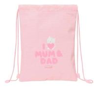 Shein Saco Plano Junior Facil Limpieza Safta Preescolar "love" - Saco Plano Licencia Oficial - Diseño Elegante - Ideal Para Uso Diario - Material Ligero - C