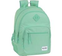 Shein SAFTA | BLACKFIT8 TURQUESA Mochila Doble Adaptable para Carro Diseño Único y Licencia Oficial - Mochila para carro Cantoneras de goma antirozaduras en