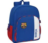 Shein SAFTA | F.C.BARCELONA 2ª EQUIPACION Mochila Junior Adaptable a Carro portamochilas con Bolsillos laterales portabotellas - Mochila Doble tirador en cr