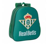Shein SAFTA MOCHILA 3D REAL BETIS BALOMPIE 3D 27x10x33cm para PREESCOLAR Licencia original garantizada