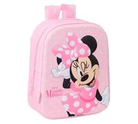 Shein SAFTA MOCHILA MINI 3D MINNIE MOUSE DISENY 3D 22x10x27cm para GUARDERIA MINI Licencia original garantizada