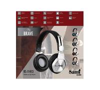 Shein Sami - RS11413 - Auricular INALÁMBRICO - Brave - Bluetooth Inalámbrico Batería Recargable hasta 5 Horas de Música y Conversación, Radio, Micro SD y So