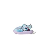Shein Sandalias adidas Water Sandal Comfort, antideslizantes, resistentes al desgaste, de caña baja, para niños pequeños, color azul, FY8148