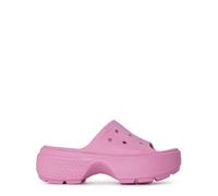 Shein Sandalias casuales y cómodas con suela gruesa de CROCS Stomp para mujeres
