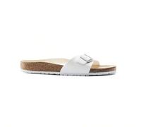 Shein Sandalias de mujer ajustables con hebilla, de uso casual y cómodo, apropiadas para uso diario, color blanco, modelo Madrid BF