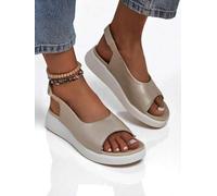 Shein Sandalias de mujer con suela talla grande gruesa Luna