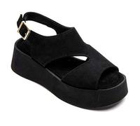 Shein Sandalias de plataforma de novia estilo arrière croisé - Confort et allure moderne