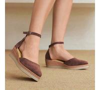 Shein Sandalias de plataforma y cuña de cuerda tejida para mujer, estilo de vacaciones BOHO Chic, atuendo retro de música country americana para festival