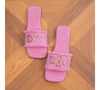 Shein Sandalias planas de estrella de cinco puntas retro negras de talla grande con punta cuadrada para mujer, nueva colección verano 2024