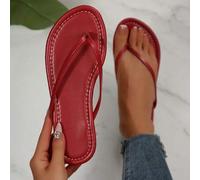 Shein Sandalias tipo tanga con estilo francés para mujeres, con un toque de hada dulce, versátiles, adecuadas para la playa, vacaciones, citas, reuniones, f