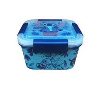 Shein Sandwichera Stitch Ensaladera, Porta Meriendas Stitch, Fiambrera Stitch Infantil, Color Azul, 1810 ml, Kiglam. Envios 24-48 horas