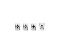 Shein SD toys SET 4 MINI VASOS LOGOS BATMAN V SUPERMAN DC