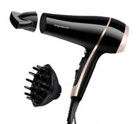 Shein Secador de Pelo Profesional de 2400 W con Iones Negativos, 2 Velocidades, 3 Niveles de Temperatura + Botón de Aire Frío. Mango Plegable, Motor AC, Dif