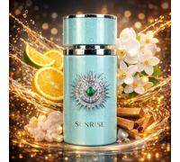 Shein SELLION PARFUMS SUNRISE BLUE 100ML EDP PARA MUJER FLOR DE AZAHAR JAZMÍN ALMIZCLE BLANCO