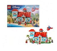 Shein Serie Disney 43268 Lilu Y Stitch 's Beach Casa de Vacaciones Juguete de Construcción Bloques de Construcción