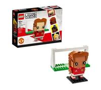 Shein Serie Lego Brick Head 40541 Figura del Manchester United - Set de construcción educativo y de ensamblaje para niños y niñas