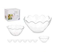 Shein Set 7 pzs boles hasir,Bol grande: 23,7 x 23,7 x 11 cm + Bol peq: 13 x 13 x 6 cm