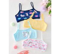 Shein Set aleatorio de 5 piezas, una combinación de unicornios y osos de colores, adecuado para niñas y niños