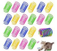 Shein Set de 10/20/30 piezas de juguetes de primavera con diseños de gatos y amor de mamá gata, en colores aleatorios, aproximadamente 5cm, adecuado para to