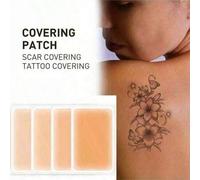 Shein Set de 10 piezas - Parche de corrector, pasta de camuflaje de la piel, parche para cubrir cicatrices de tatuajes, pegatina de corrector resistente al