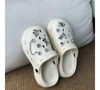 Shein Set de 11 piezas de decoraciones suaves de PVC y plástico flexible DIY para zapatos, incluye flores para zapatos, accesorios desmontables elegantes y