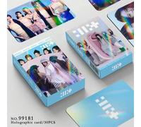 Shein Set de 124/30 tarjetas fotográficas limitadas del 3er mini álbum "BOMB" del grupo femenino de K-pop I/L/L/I/T 2025, con tarjetas LOMO de Yunah, Minju,