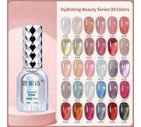 Shein 10ml/1 Pieza Gel De Esmalte De Uñas Reflectante Holográfico, Gel Con Efecto Ojo De Gato, Gel De Uñas Permanente Con Efecto Ojo De Gato Magnético, Gel