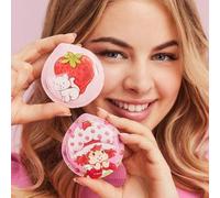 Shein Set de 2 esponjas de maquillaje suaves con estampado de fresa