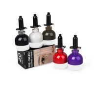 Shein Set de 2 piezas de hilo de mapeo microblading negro/blanco/rosa para maquillaje de cejas y delineador de ojos, herramienta de posicionamiento y medici