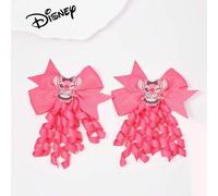 Shein Set de 2 pinzas para el cabello con estampado de Stitch de Disney, adecuadas para uso diario, fiestas festivas, regalos del Día de San Valentín, regre