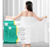 Shein Set de 25/20 toallas de baño desechables multifuncionales, [140cm X 70cm], [120cm X 60cm] talla grande grandes y talla grande gruesas, empaquetadas in