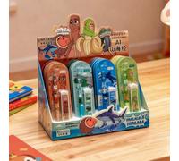 Shein Set de 3 lápices mecánicos italianos Brainrot con recambios de mina de 0.5mm, kit de lápices con sonido "Tung Tung Tung Sahur Tralalero Tralala", "Bom