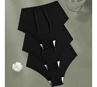 Shein Set de 3 piezas de ropa interior de mujer con talle alto, sin costuras y sin marcas visibles