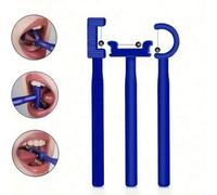 Shein Set de 3 piezas Kit de entrenamiento muscular facial y oral, asistente de posición y punta de la lengua, productos de belleza, cuidado de la piel, spa