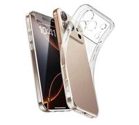 Shein Set de 4 fundas de teléfono transparentes y perforadas con diseño minimalista, compatibles con 17/17Pro/17ProMax/11/12/13/14/15/16/16ProMax, suaves y