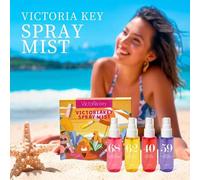 Shein Set de 4 piezas, 40ml/1.35 fl.Oz, Perfume digital de playa, Perfume de verano, Ambientador, Spray de fragrancia brasileña, Adecuado para desodorizar e