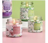 Shein Set de 4 velas aromáticas con aroma a flor de loto, sin humo, adecuadas para sala de estar, dormitorio y hogar