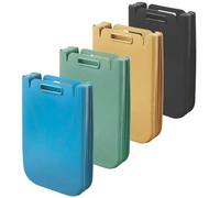 Shein Set de 4x Contenedor multiusos plegable 25 Litros c/uno (100L totales), en plástico reciclado, 45x30 cms, en color. Envio gratis en 24/48h