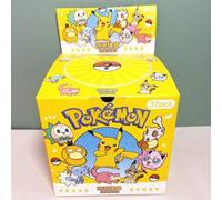 Shein Set de 5 piezas/1 paquete de gomas de borrar de Pokémon, Pikachu, Monstruo de Bolsillo, creativos diseños 3D de dibujos animados, caja sorpresa como r